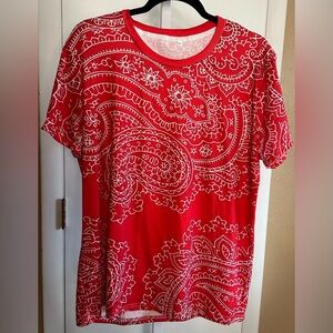 Western Graphic Tee Rodeo Cowboy Boots Country Concert Casual Shirt